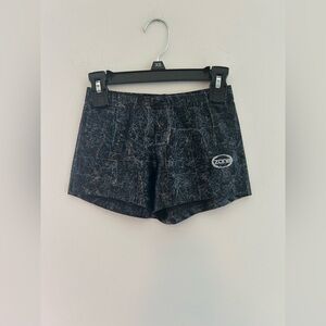 Ozone Black and Silver shorts